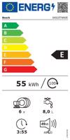 Πλυντήριο Πιάτων Bosch SKS2ITW00E Λευκό 55 cm E Pluntirio Piaton Bosch SKS2ITW00E Lefko 55 cm E